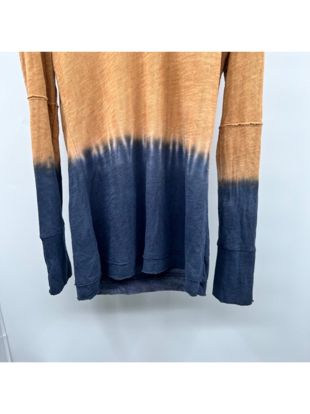 American Able Womens Pullover Top Long Sleeve Button Cuff Multicolor Large - Picture 3 of 9